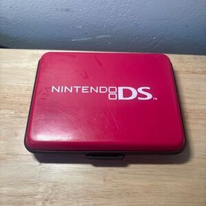 Nintendo DS Lite DSi XL Game Console Hard-Shell Travel Gaming Carrying Case Pink